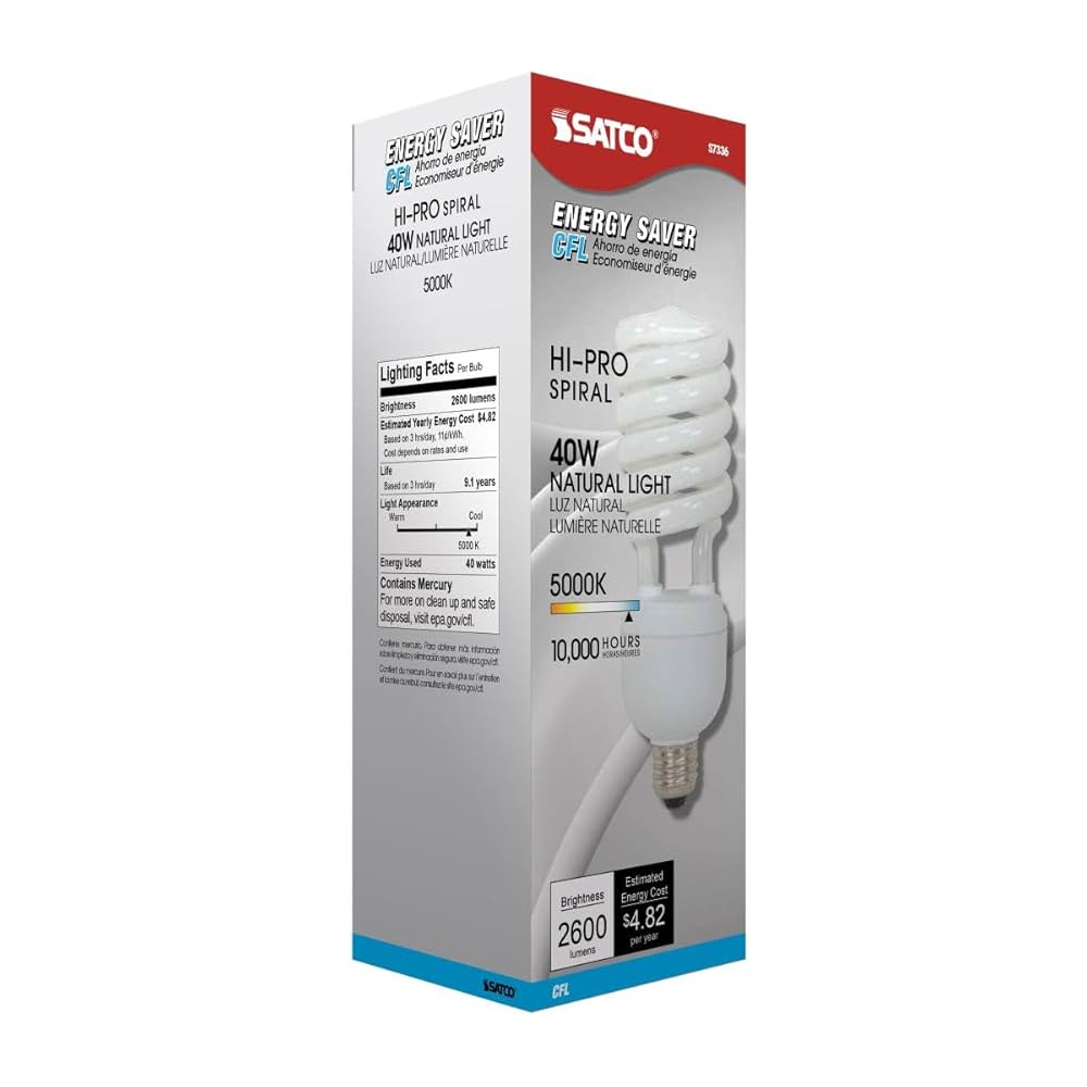 Satco CFL 85W, 120V (Case of 12)