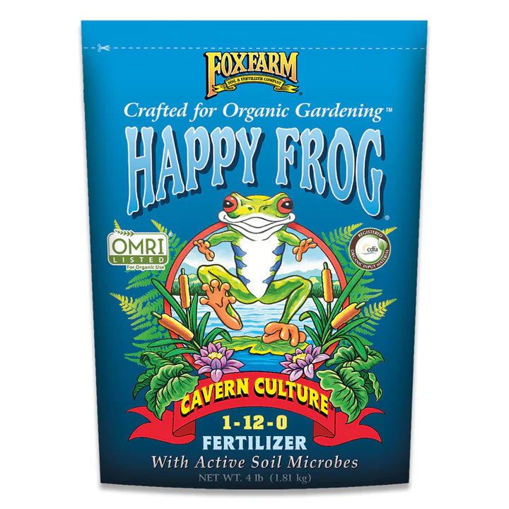 Happy Frog Cavern Culture Dry Fertilizer 1-12-0, 4 lbs.