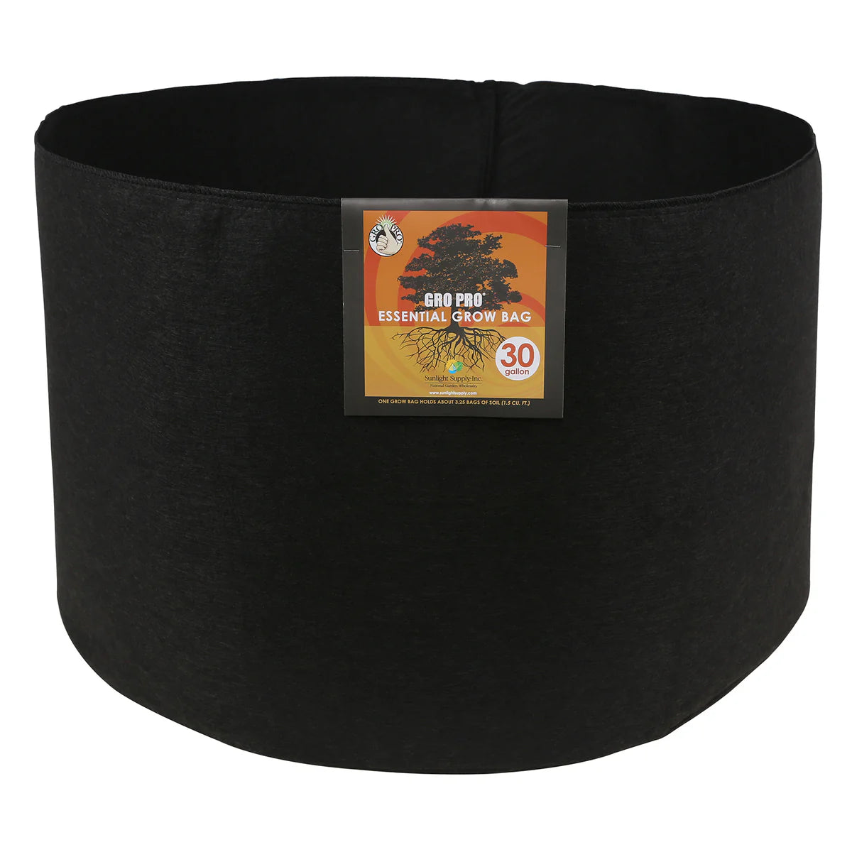 Geo Pot 30 Gallon Black Fabric Pot
