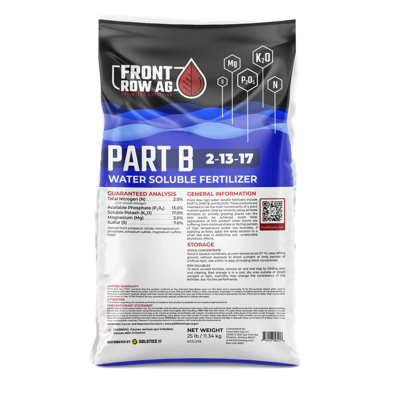 Front Row Ag Part B - 25 lbs.