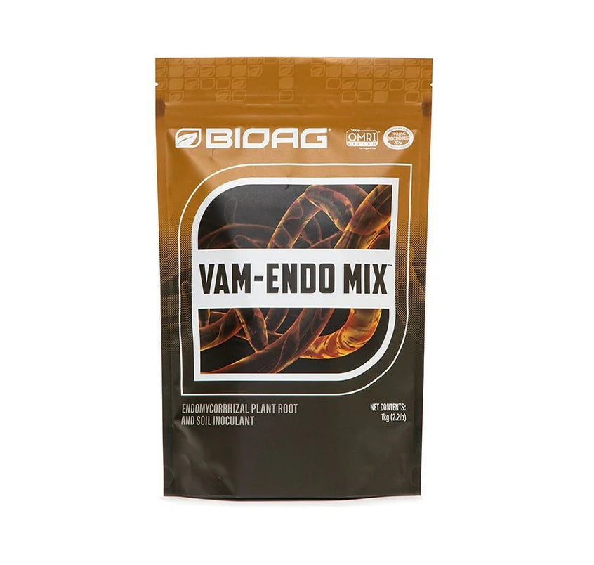 BioAg VAM-Endo Mix Mycorrhizal Inoculant - 1 Kg, OMRI Listed