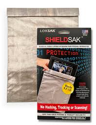 LokSak SHIELDSAK RF Pouch Scanning Protection for Tablets (9.5" x 12")