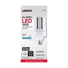 Satco LED 36W (For String Lights) LARGE, LED (CASE of 12)