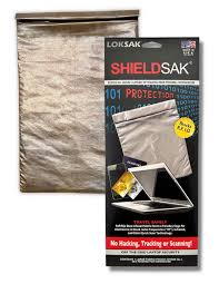 LokSak SHIELDSAK RF Pouch Scanning Protection for Laptops (12" x 18")