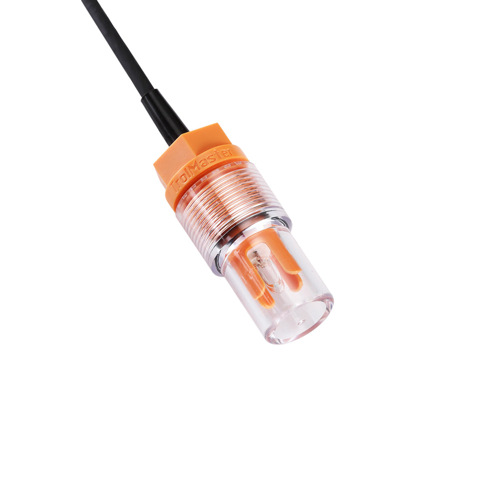 Aqua-X TrolMaster Heavy Duty Nutrient EC+Temp Sensor, drop-in / in-line compatible (Orange, PCT-3)