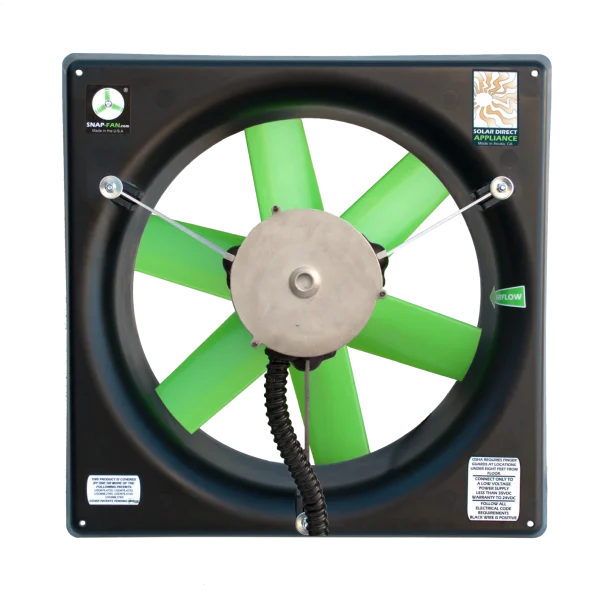 16" DC Snap Fan, Brushless Motor, (HLE High Power)
