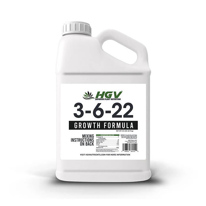 HGV Growth Formula, 3-6-22 - 1 Gallon, Soluble Powder