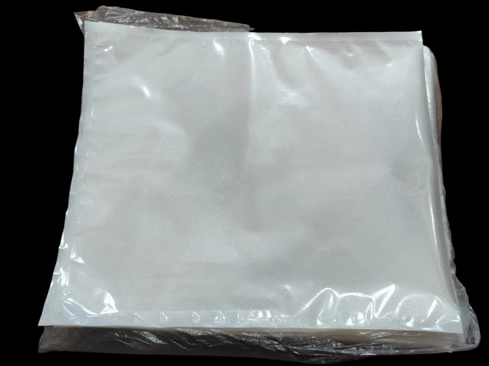 Vacuum Bags Pre-Cut, White/Clear, 15" x 18" (100/bag)