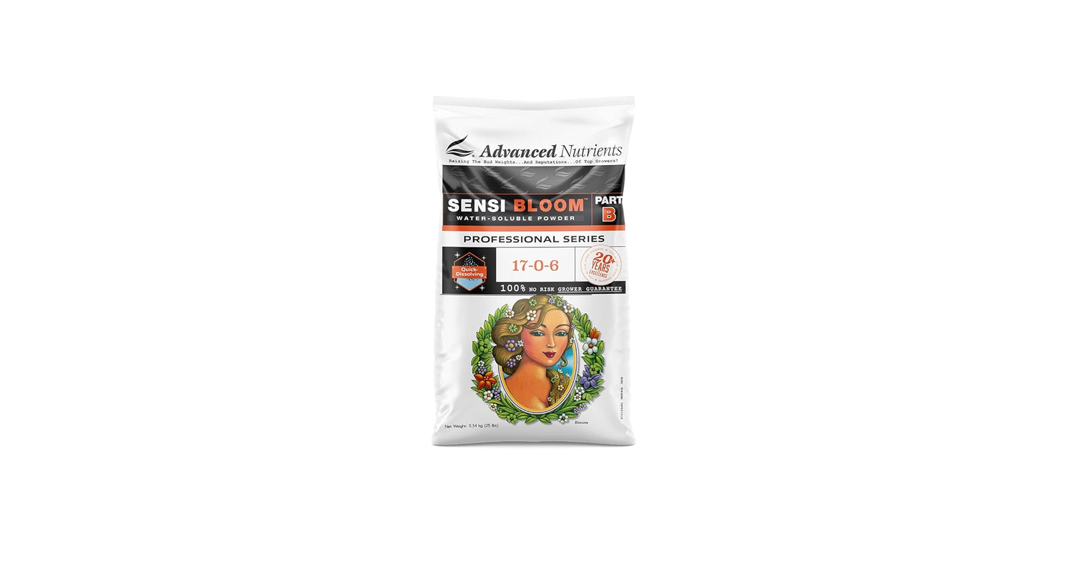 Advanced Nutrients Sensi Professional Series, Bloom B Soluble - 25lbs