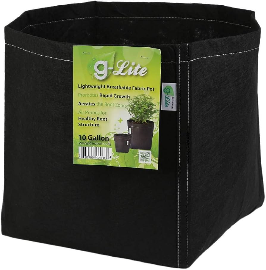 G-Lite Geo Pot 10 Gallon Fabric Pot