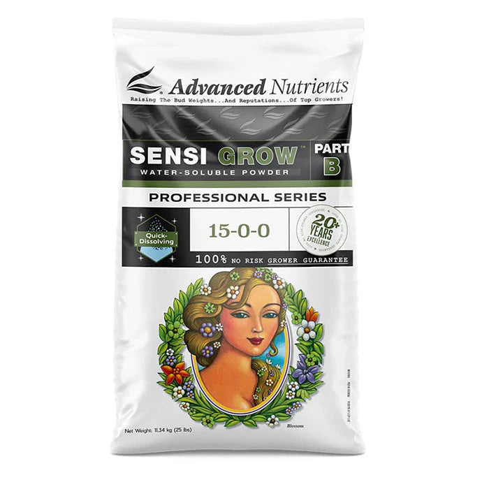 Advanced Nutrients Sensi Professional Series, Grow B Soluble - 25lb