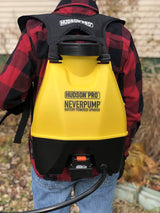 Hudson Battery Operated 4 Gallon Back Pack Sprayer (Neverpump) - New Style