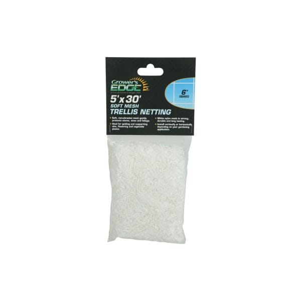 Grower's Edge Nylon Mesh Trellis Netting 5' x 30'