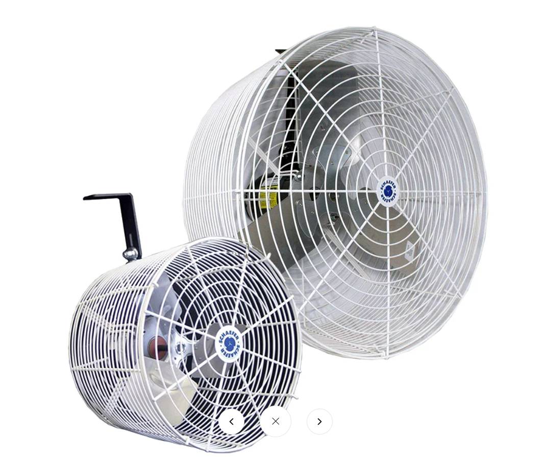 Schaefer,  HAF (Horizontal Air Flow) 8"  - 450 CFM, 0.6amp (VK8)