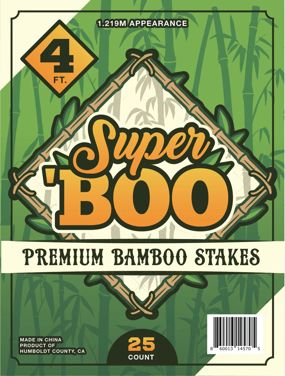 Super Boo 4’ Bamboo 7/16” - 25pk