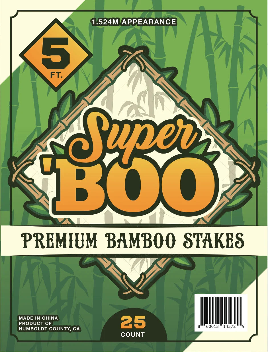 Super Boo 5’ Bamboo 1/2” - 25pk