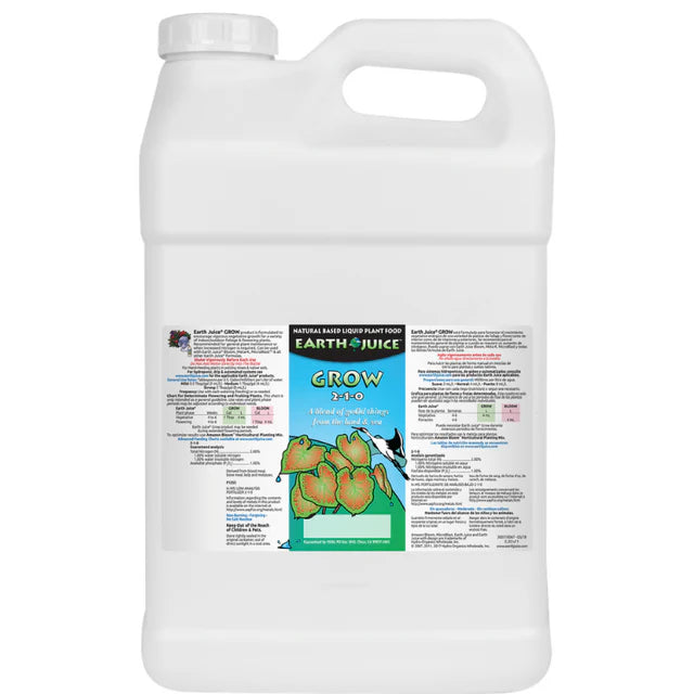 Earth Juice Grow - 2.5 Gallon