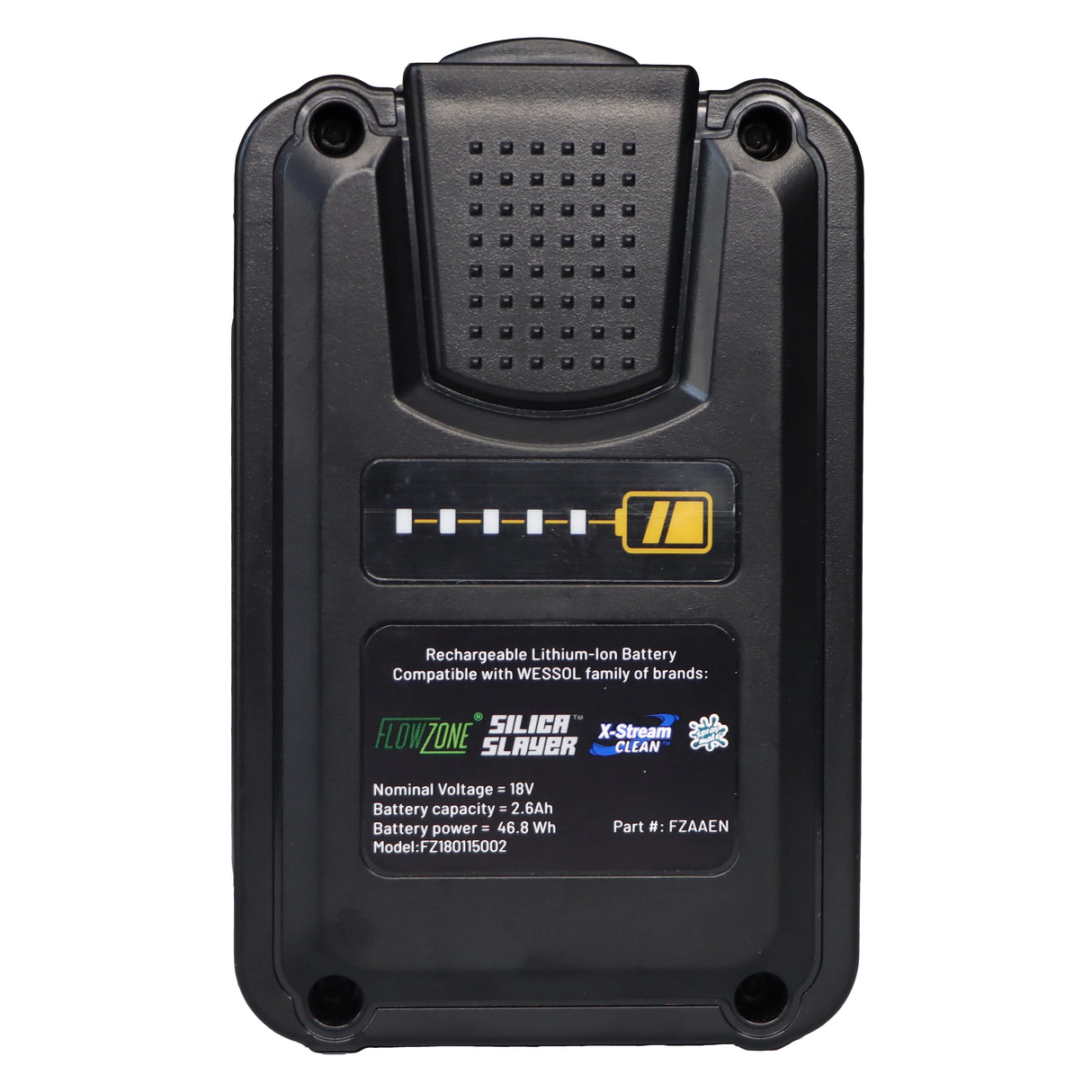 FlowZone 18V/2.6Ah Battery Pack (for the Storm, Cyclone) (FZAAEN)