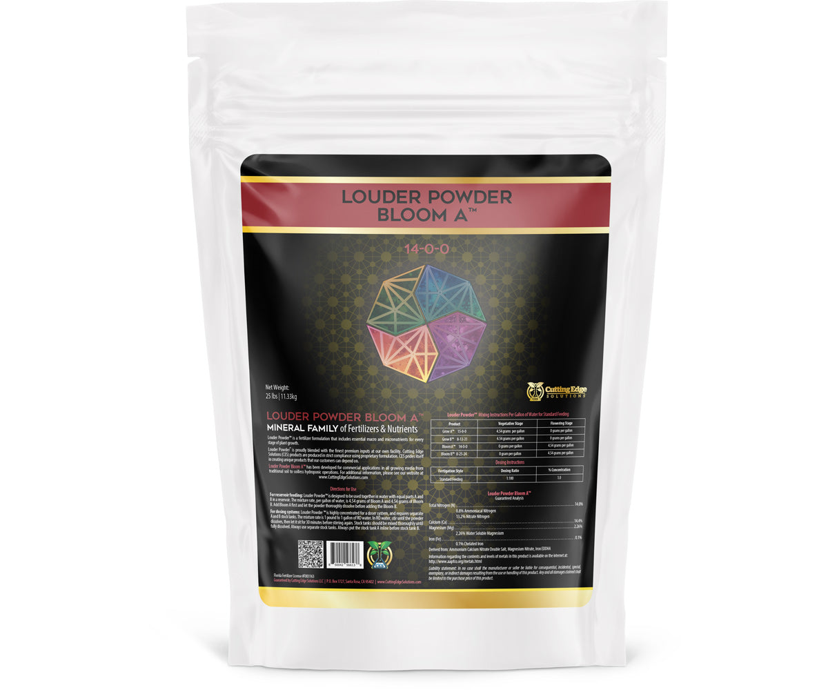 Cutting Edge Solutions Louder Powder Bloom A (14-0-0) - 25 lbs