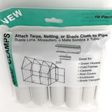 PVC Snap Clamp 1&1/2" Diameter 4" Long (10 PACK)