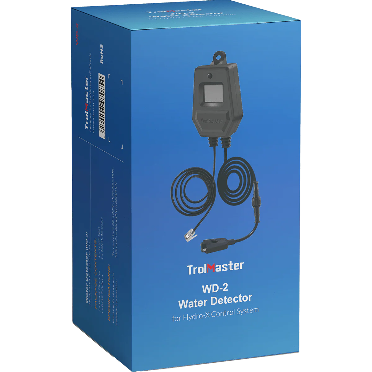 Hydro-X TrolMaster Water Detector + Touch Spot for Flood Alert (WD-2)